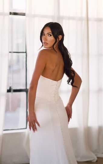 Martina Liana "Darby" #2 Silk Ivory thumbnail