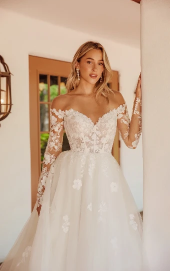 Stella York "Sadie" #5 Ivory/Ivory thumbnail