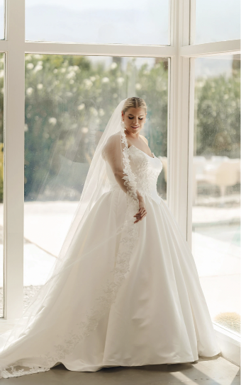 Stella York "Lottie" #0 default Ivory thumbnail