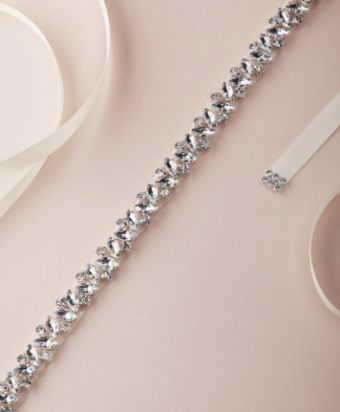 Ti Adoro Jewelry BT4610 Thin Sparkle Belt #0 default Silver Color? thumbnail