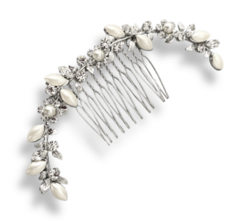 Ti Adoro Jewelry HP1173 Long Branch Hair Comb w Pearls #0 default Color? thumbnail