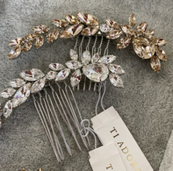 Ti Adoro Jewelry HP1395 Crystal Hair Comb #0 default Color? thumbnail