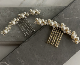 Ti Adoro Jewelry HP1466 Pearl Cluster Barrette #0 default Color? thumbnail