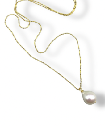 Ti Adoro Jewelry 21294 Teardrop Pearl Necklace #0 default Color? thumbnail