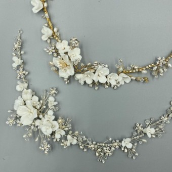 Ti Adoro Jewelry HP1470-Bouquet Hair Vine #0 default Gold thumbnail