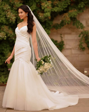 Essense of Australia "Harley" D2907 Essense - Dearly Sample #0 default Ivory thumbnail