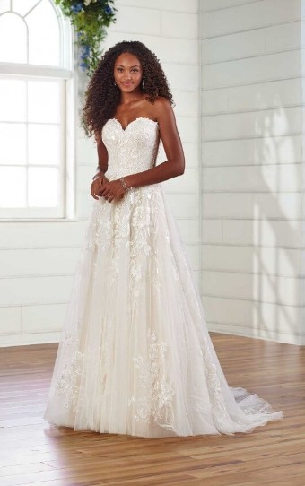 Essense of Australia "Henrietta" D2943 Essense - Dearly Sample #0 default Ivory/Moscato thumbnail